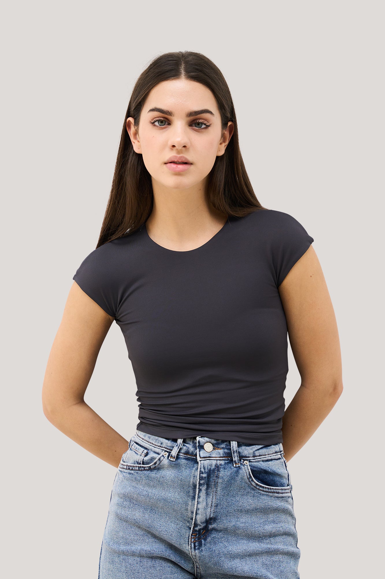 Stretchy Poliamid T-Shirt